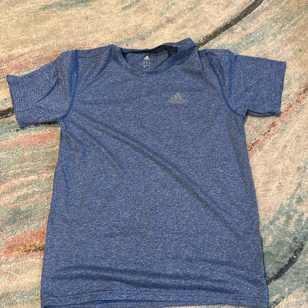 Like new Adidas size small blue climalite tshirt